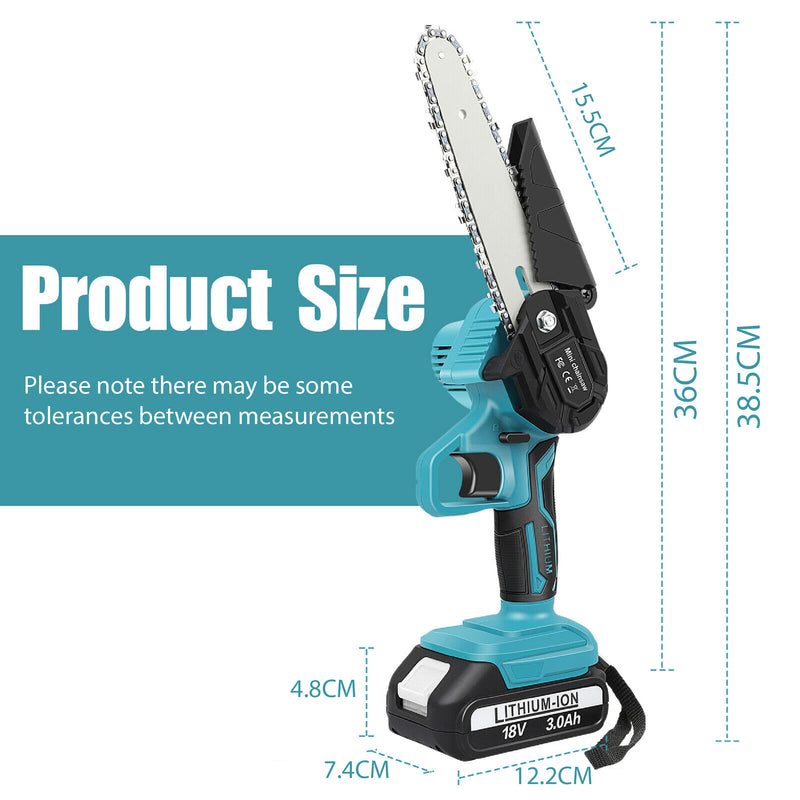 6" Mini Electric Chainsaw